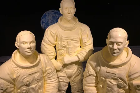 Wait, isn’t the moon  made of cheese   though?