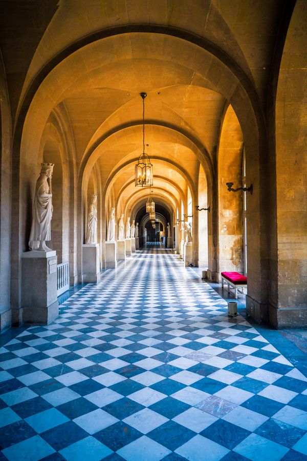 Hallway in Versailles, “La Galerie de Pierre”. thumbnail