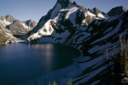 Mt. Regan and Sawtooth Lake, Sawtooth Wilderness