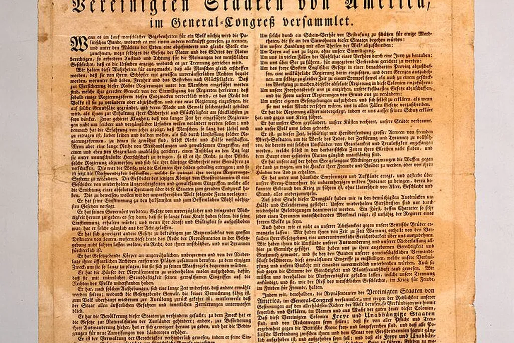 German Declaration of Independence