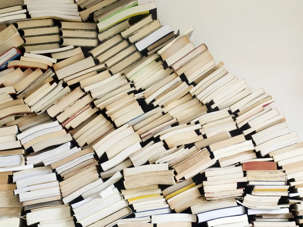 Pile of books