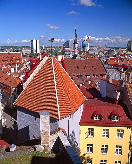 Old town Tallinn Estonia