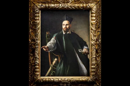 Caravaggio painted&nbsp;Portrait of Monsignor Maffeo Barberini&nbsp;in the early 1600s.
