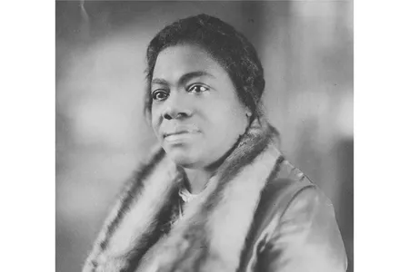 Mary McLeod Bethune, pictured in the 1920s, when her school became a co-ed institution and she became the president of the National Association of Colored Women.