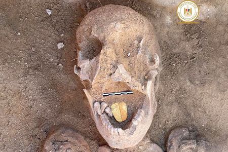 Researchers found the mummy at a temple in the ancient Egyptian city of Taposiris Magna.