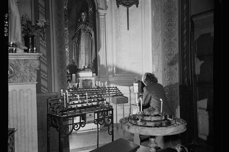 Noon mass at Saint Vincent de Paul's Church on D-Day.