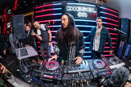 “I love all kinds of music and I really just want to continue to stretch my hands wide open, hold hands with other artists, and build these bridges, and just to be able to create new lanes of music,” says Steve Aoki, whose equipment recently went on view at the Smithsonian.

