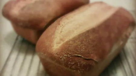 Homemade wheat bread