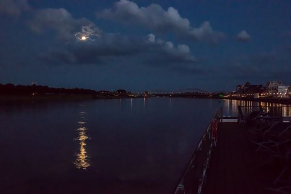 Moonrise on the Rhine thumbnail
