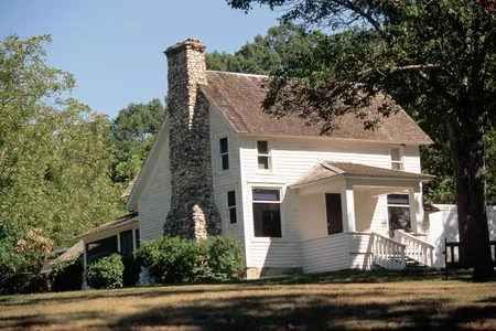 The house of Laura Ingalls Wilder, author of the "Little House on the Prairie" books