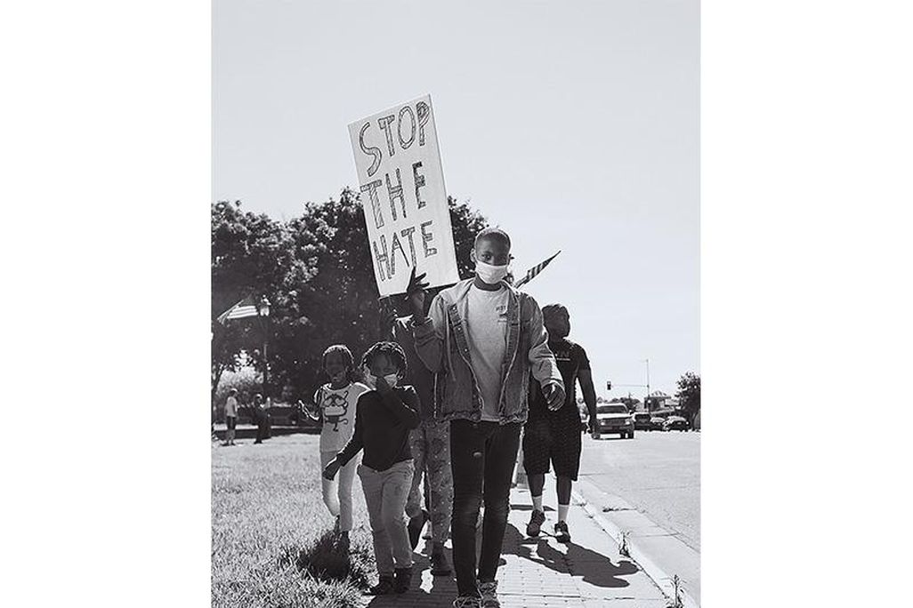  Protesters in Junction City, Kansas