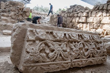 Workers building a visitors' tunnel at the modern Church of All Nations discovered the ancient mikveh, or ritual bath.