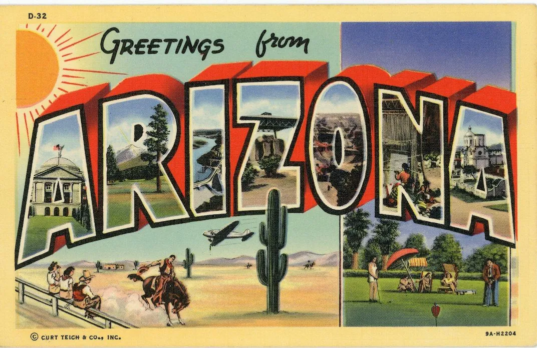 Arizona postcard