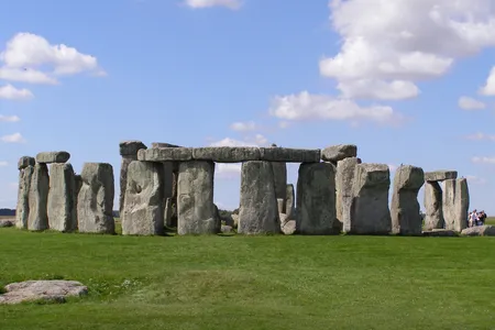 Stonehenge is located on Salisbury Plain in southern England.