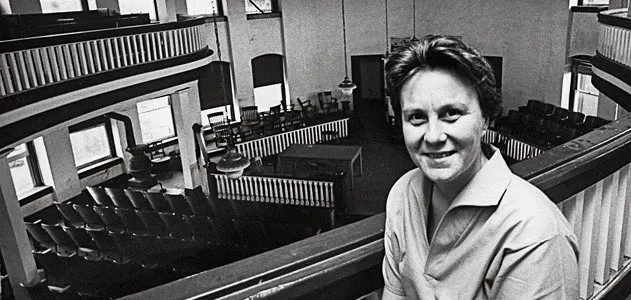 Harper Lee author of To Kill a Mockingbird