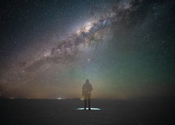 Human is nothing in front of the universe thumbnail