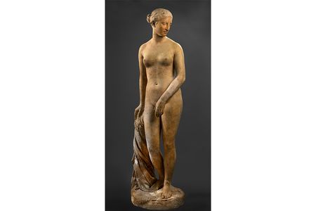 Plaster cast of Greek Slave, 1843, by Hiram Powers