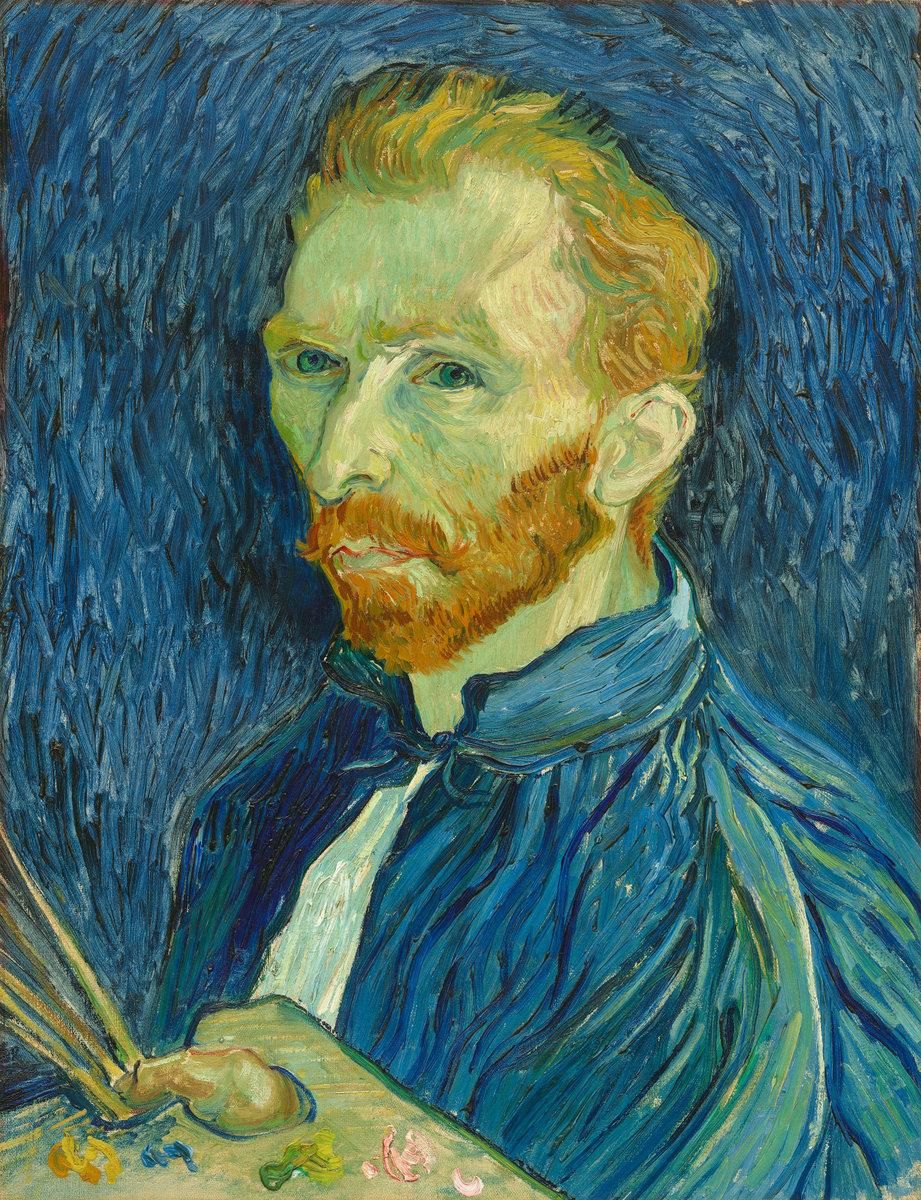 van Gogh NGA self-portrait