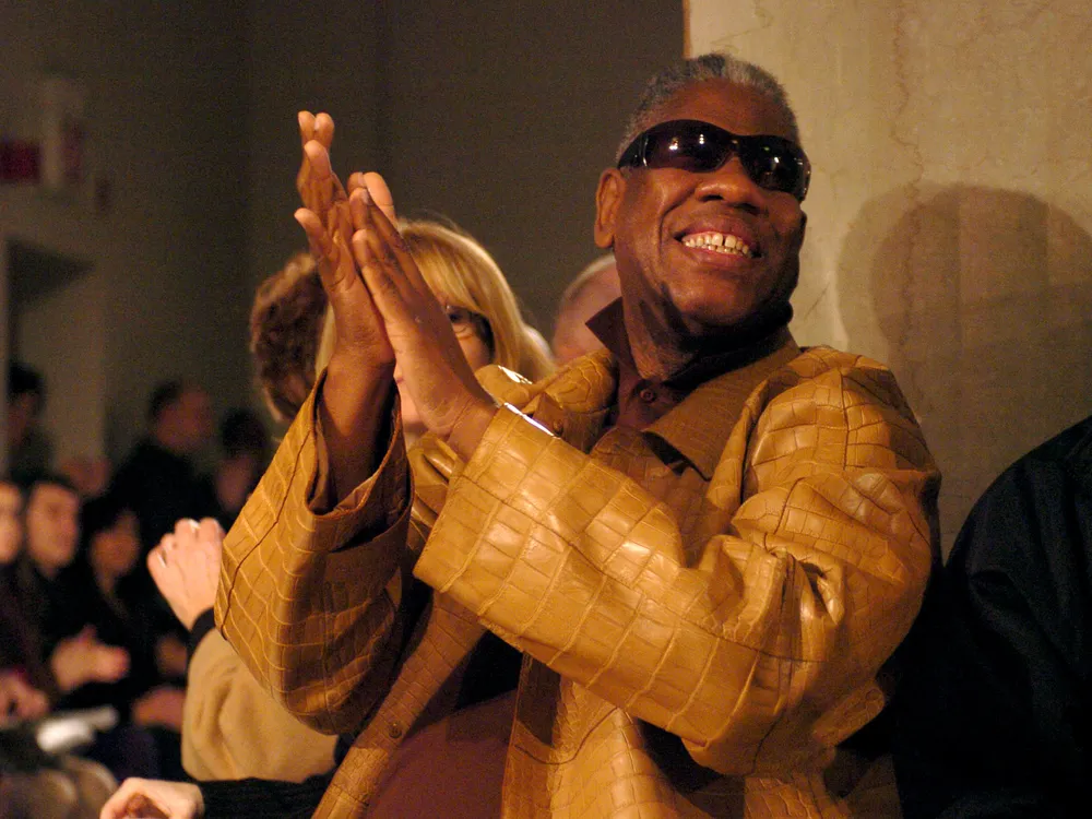 Andre Leon Talley at Dana Buchman Fall 2006 during Olympus Fashion Week Fall 2006