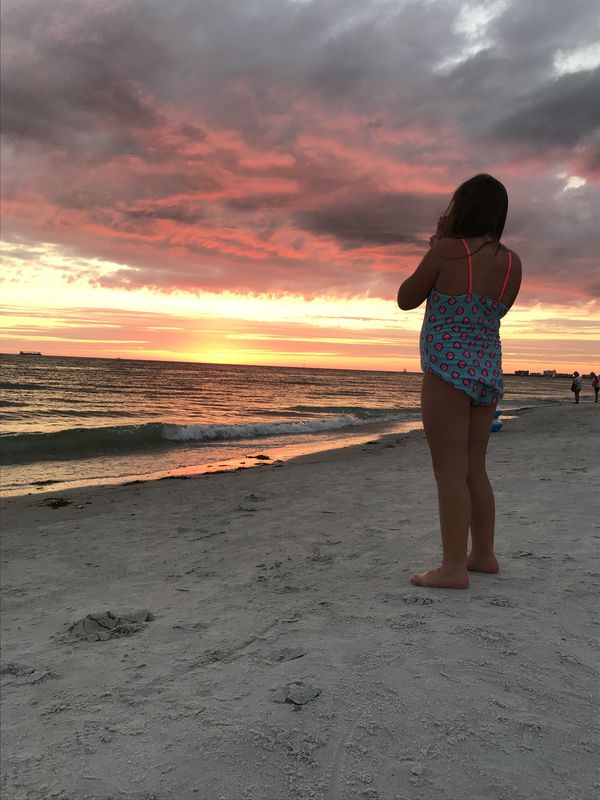 Capturing a sunset thumbnail