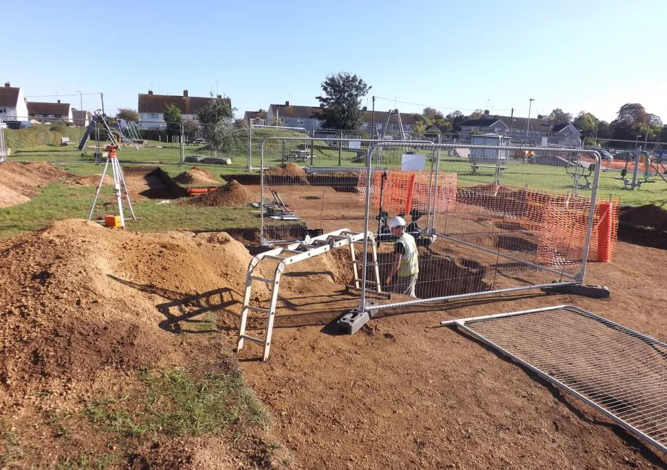 Excavation site