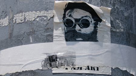 BK Adams's likeness appears locally