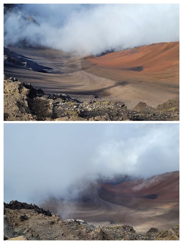 Clouds at Haleakala Crater thumbnail