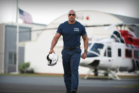 Dwayne “The Rock” Johnson plays a helicopter pilot in his new action movie.