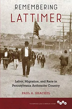 Preview thumbnail for 'Remembering Lattimer: Labor, Migration, and Race in Pennsylvania Anthracite Country (Working Class in American History)