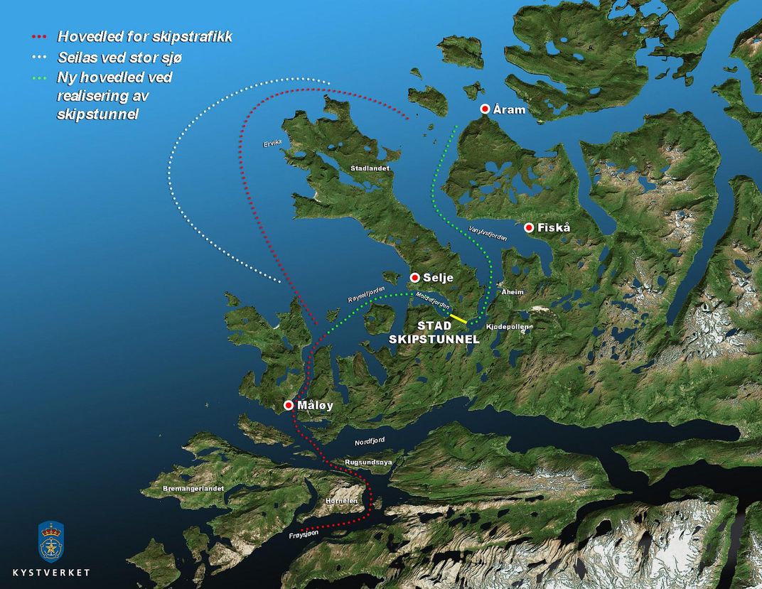 Ship Tunnel Map