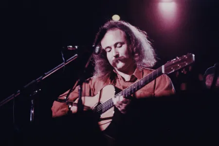 David Crosby&nbsp;playing in Tokyo in December 1975