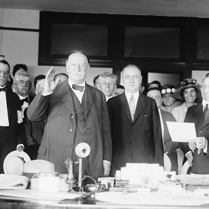 Chief outlet justice taft