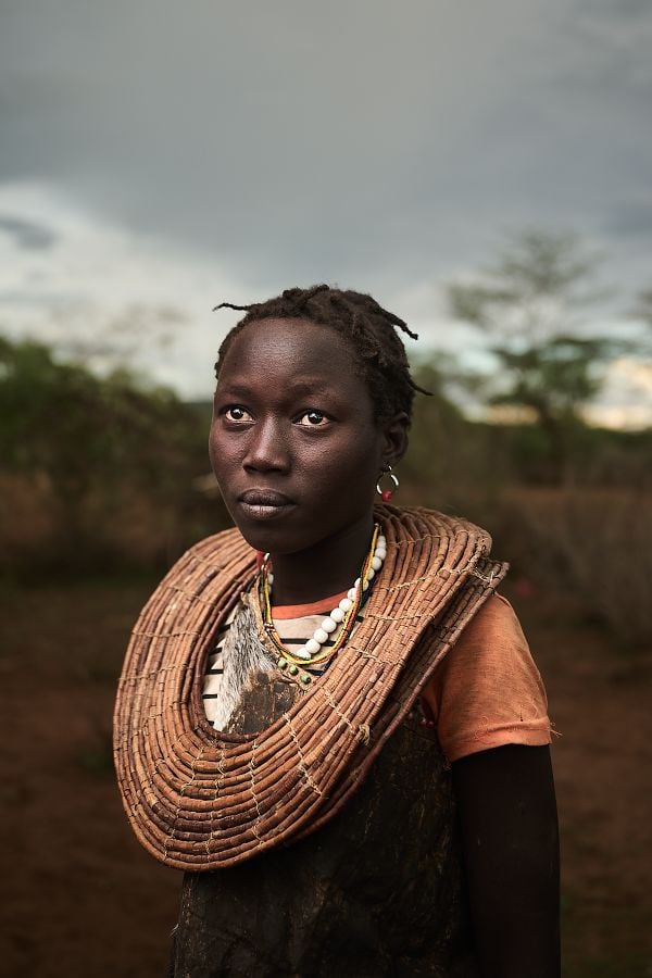 Young Pokot girl, Northern Kenya thumbnail