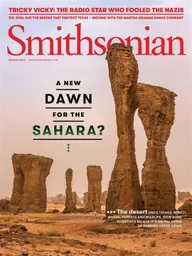Cover of Smithsonian magazine issue from March 2026