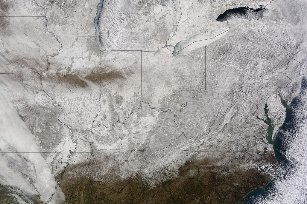 Cold Eastern United States