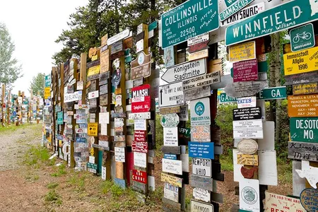 The forest has grown so vast that the Watson Lake Visitors Center doesn’t keep any sort of inventory of which signs make up the collection.