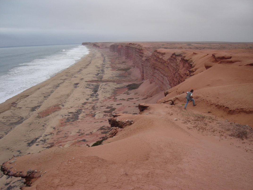 Angolan Sea cliffs