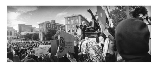 Protests Enter Fourth Day at Columbia University thumbnail