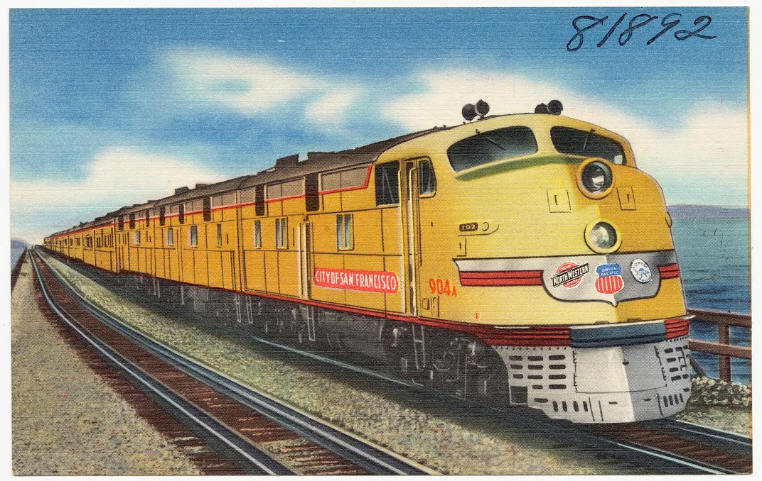 A postcard featuring the City of San Francisco​​​​​​​