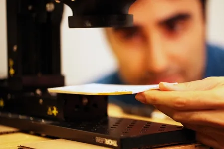 A new imaging system could help people to read books without touching them.