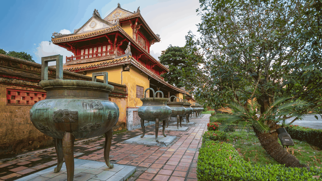 Pavilion in the Imperial City, Hue