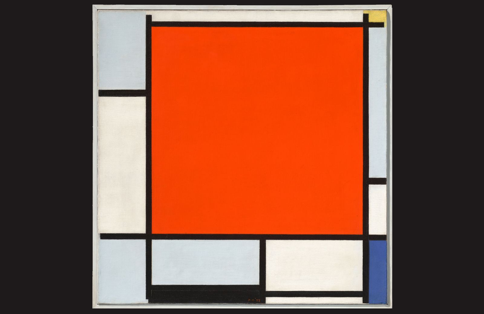 【50％OFF】 Colorful $47.6 Fetches Mondrian Piet by Painting Grid 絵画