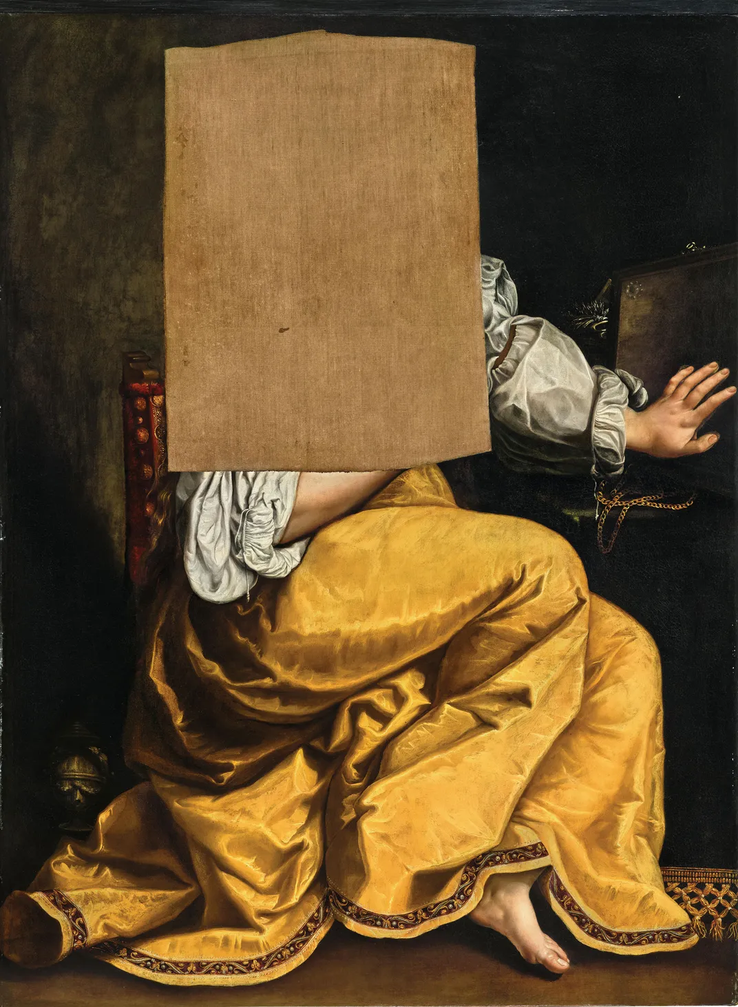 The Gentileschi portrait up for auction on April 28