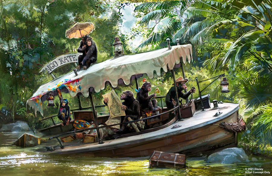 Revised version of the Jungle Cruise