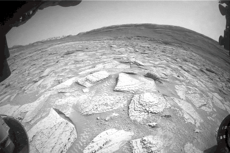 Curiosity had a 28.6-pound rock dubbed "Atacama" stuck to its arm for a while.