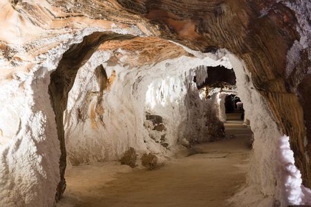 Salt caverns make good energy storage reservoirs as they are impermeable and don't react with oxygen.