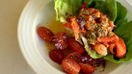 Summer lobster salad