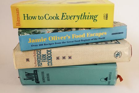 Lynne Olver's personal library contains more than 2,300 food-related books.