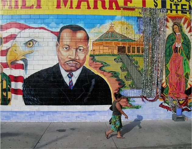 Martin Luther King Jr murals