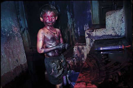 "Babai" Photographer: Kochi, 13
Kochi lives in a Calcutta boarding school, where she has learned English. "I feel shy taking pictures outside," she says. "People taunt us. They say, 'Where did they bring those cameras from?'"